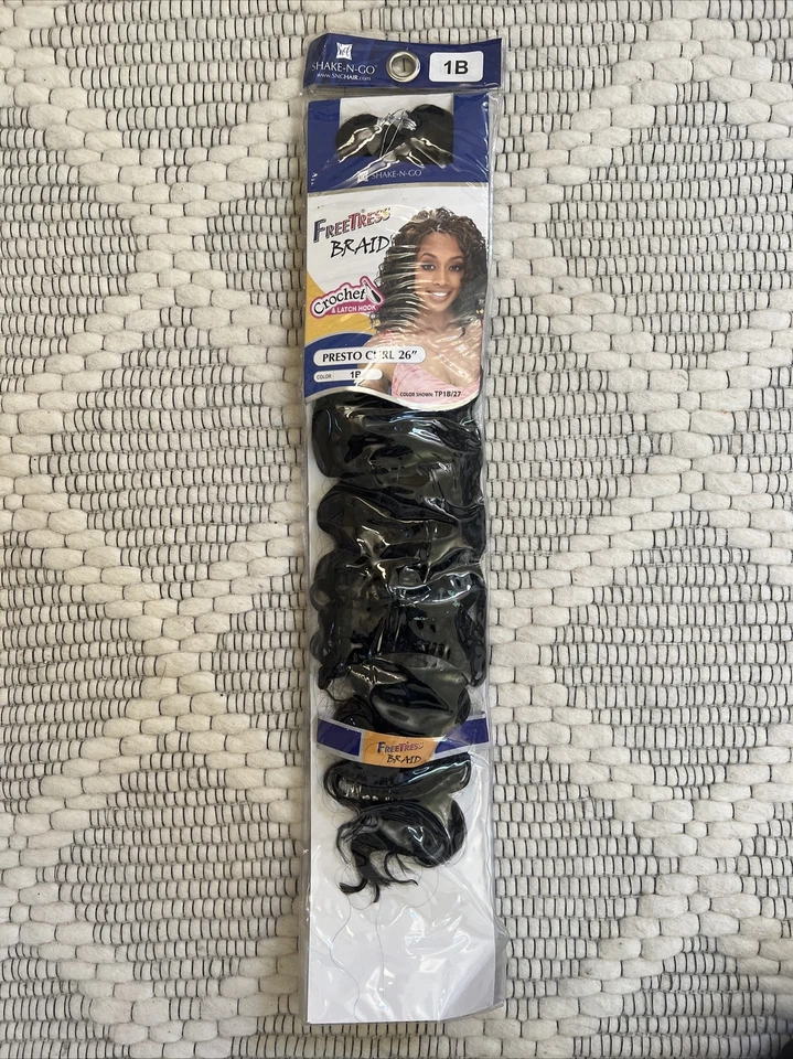 PRESTO ЗАВИТОК - FREETRESS СИНТЕТИЧЕСКИЙ ОБЪЕМ ПЛЕТЕНИЕ ВОЛОС РАСШИРЕНИЕ 1B TP1B/27 - Изображение 1 из 1