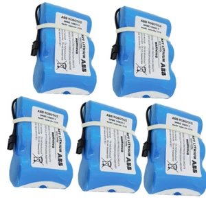 5pz Batteria Robot Originale ABB ROBOTICS 3HAC13150-1/3HAC16831-1 ABB 10,8V 17Ah - Foto 1 di 6