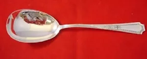 Colfax by Durgin-Gorham Sterling Silver Berry Spoon All Sterling Ovoid 8 1/2" - Picture 1 of 1