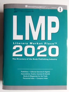 LMP Literary Market Place 2020 V1 Directory Publishers Books Magazines - Picture 1 of 6