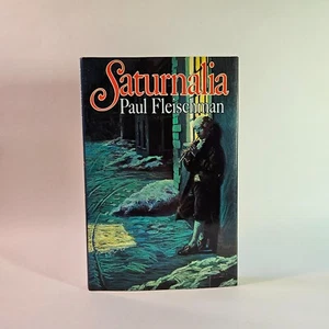 Paul Fleischman SATURNALIA, 1990, 1st Edition, Colonial Boston - Imagen 1 de 2