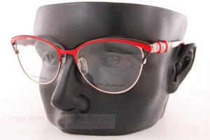 Brand New La Matta Reading Glasses Eyeglasses Italy LMV3308 C3 Red/Gold - Picture 1 of 6