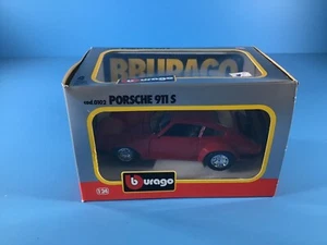Bburago 1:24 Modellauto - Porsche 911 S Rot - 0102 - Bild 1 von 4