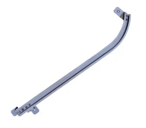 55 56 57 Chevy 2-Door Hardtop Rear Quarter Long Glass Track LH Driver Side New - Picture 1 of 2