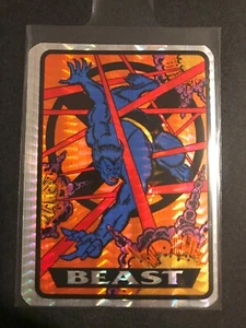 1993 Marvel Prism Vending Sticker Beast - Picture 1 of 2