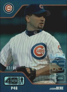 2002 Upper Deck 40-Man Electric Rainbow #622 Jason Bere /40 - NM-MT - Picture 1 of 2