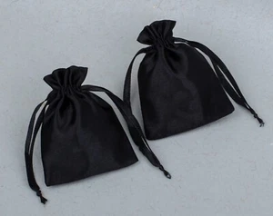 25 Pcs Satin Storage Bags Drawstring Pouch For Jewelry Wedding Gifts Bag 3x4" - Picture 1 of 7