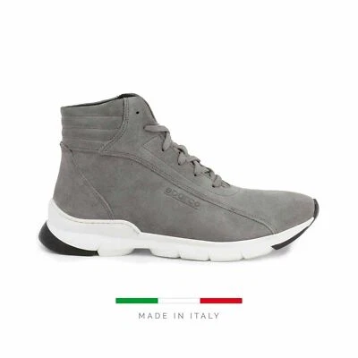 Zapatillas deportivas Sparco Monza-Lesmo grises en gamuza Foto 1 de 4