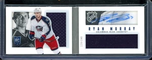 2013-14 Panini Playbook Rookie Booklet Jersey Autograph #143 Ryan Murray /199 - Picture 1 of 2