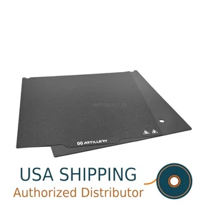 Artillery Flexible Build Plate with Magnet Textured PEI Sidewinder X3, X4 Plus - Picture 1 of 2