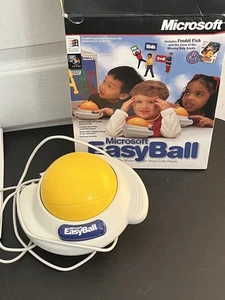 Mysz Microsoft Easy Ball dla dzieci z instrukcją - używana / bez oprogramowania - Zdjęcie 1 z 7