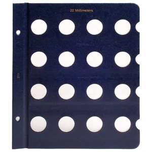 Whitman Blank Page 22mm Coin Holder for Classic Albums - Picture 1 of 1