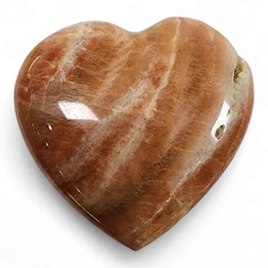 Moonstone Crystal Polished Heart "Premium Grade"  Madagascar 29.2 grams - Picture 1 of 2