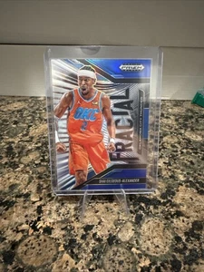 Prizm Black Shai Gilgeous Alexander Fractal Blue Prizm 2024-24/199 - Imagen 1 de 2