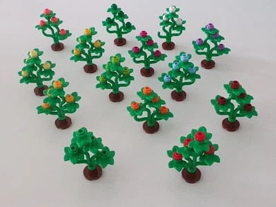 1 Lego Pflanzen Strauch Blume mit Blüten mit Farbwahl NEU 24866 - Bild 1 von 4