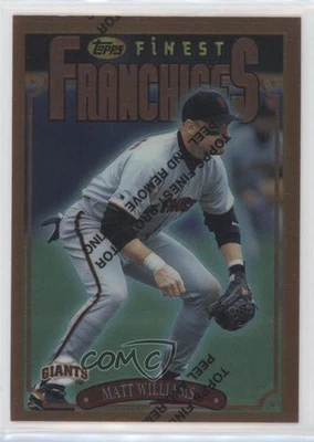 1996 Topps Finest Matt Williams #342 - Image 1 of 2