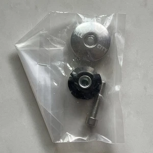 All-City Top Cap - Silver, 1-1/8th" Threadless compatible - Picture 1 of 8