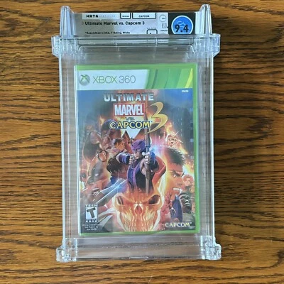 Ultimate Marvel vs. Capcom 3 (Microsoft Xbox 360, 2011) NEW SEALED WATA 9.4 A+ - Image 1 of 4