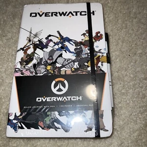 Overwatch: Hardcover Ruled Journal With Pen Sealed New Blizzard Gaming New! - Picture 1 of 2