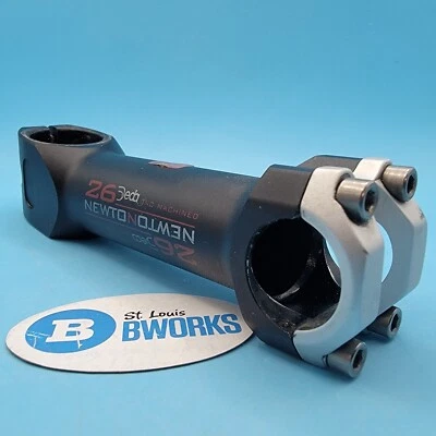 Deda Elementi Newton 26 1 1/8" Threadless Bike Stem 125mm Black Alloy 138g   d20 - Image 1 of 4