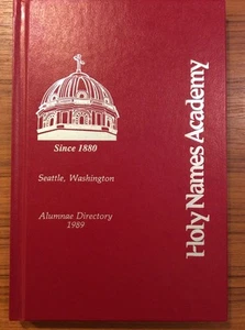 HOLY NAMES ACADEMY Seattle Wa Washington 1989 Alumnae Directory ALUMNA - Bild 1 von 5