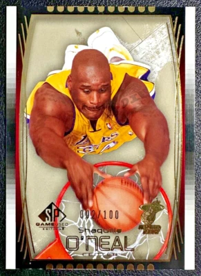 SHAQUILLE O'NEAL 2004-05 SP Game Used Gold Parallel 002/100 - Image 1 of 2