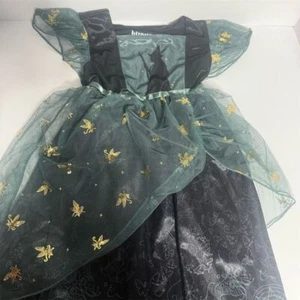 Wicked Elphaba Witch Toddler Girls Black Nightgown Size 4 Sleeveless - Picture 1 of 8