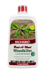 Beat-A-Weed (Natural Herbicide/Weed Killer) Richgro 1L Concentrated - 3L Refill - Picture 1 of 2