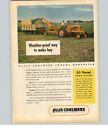 1953 PAPER AD Forage Harvester Allis-Chalmers Weather-Proof Milwaukee Tractor