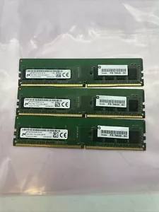 Micron 12GB 1RX8 8GB (3x4GB) DDR4 2133MHz MTA8ATF51264AZ-2G1A2 RAM - Picture 1 of 2