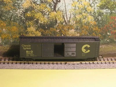 KADEE MICRO-TRAINS N SCALE #36011 50' STD STEEL BOXCAR DBL DOOR B & O #288651 - Image 1 of 4
