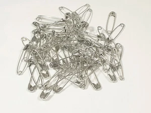 50 Stk. Sicherheitsnadel Schmucknadel 28mm 34mm Platin Gold DiY Schmuck - Bild 1 von 10
