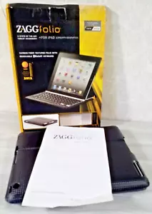Zagg Folio State Of The Art Tablet Accessory For iPAD 2, 3rd and 4th Generation - Picture 1 of 7