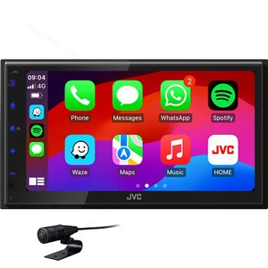 Autoradio Monitor 2din Apple CarPlay Android Auto Bluetooth USB Aux-In 3 Pre RCA - Foto 1 di 13