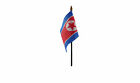 12 Pack Korea North 6 X 4 Hand Waving Flags
