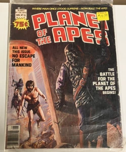Marvel Magazine 'Planet of The Apes' #23 (1976) Messiah Of Monkey Demons Sci Fi - Picture 1 of 4
