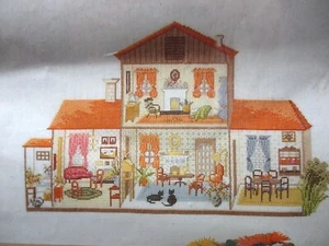 Casa de muñecas - patrón/gráfico de punto de cruz contado - Permin de Copenhague #154148 - Imagen 1 de 3