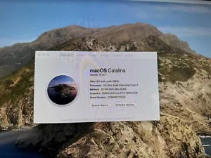 macOS Catalina Version 10.15.7 iMac (27-inch, Late 2013) - Picture 1 of 10