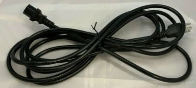 9FT Universal 3 Prong AC Power Cord Cable 18AWG for Computer Printer Monitor TV - Image 1 of 3