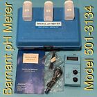 Barnant Portable Digital pH Meter Model 501-3134 With Case — AA Battery Powered