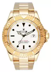 Rolex Yacht Master 16628 18K Yellow Gold Mens Watch - Picture 1 of 8