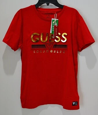 CAMISETA 3D NUEVA CON ETIQUETAS NIÑAS NIÑOS ADIVINA EL LOGOTIPO DE KODA CREW SS ROJA UNIVERSITARIA CUELLO REDONDO TALLA 16 Foto 1 de 4