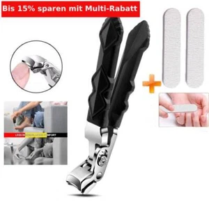 Winkelkopf Nagelknipser Stahl Nagelzwicker Ergonomischer für Senioren Fußnägel - Bild 1 von 11