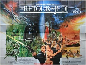 LE RETOUR DU JEDI Affiche Cinéma 4x3 Movie Poster STAR WARS Return of the Jedi - Imagen 1 de 1