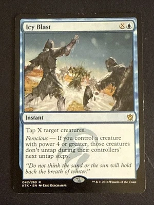 1x Icy Blast (42) Khans of Tarkir MP MTG Magic the Gathering x1 MKE - Image 1 of 2