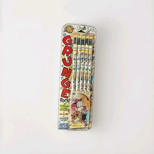 Vintage Pentech Grunge Rock Number 2 Pencils - Picture 1 of 2
