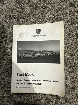 LIBRO DE DATOS PORSCHE POCKET 2010: BOXSTER, CAYMAN, 911 CARRERA, PANAMERA Y CAYENNE. Foto 1 de 4