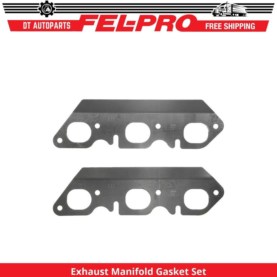 Juego de juntas de colector de escape Fel-Pro 1996 para Chevrolet Camaro 1995-2002 3,8 L V6 Foto 1 de 1