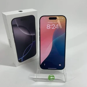 Desbloqueado Apple iPhone 16 Pro 256 GB Negro Titanio MYMG3LL/A - Imagen 1 de 12