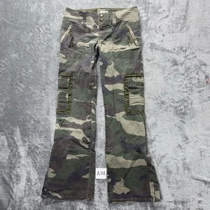 Abercrombie & Fitch Cargohose Damen 14 Slim Camouflage Grunge Skater - Bild 1 von 9